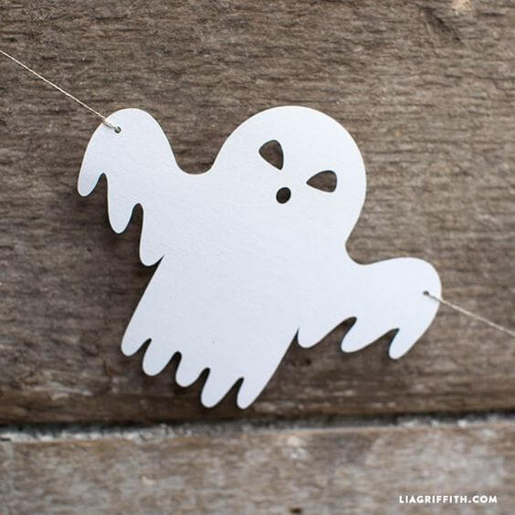 Декор из бумаги на Хеллоуин