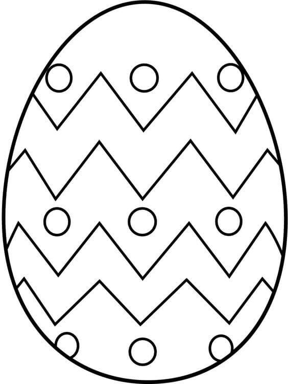 Шаблоны для раскраски пасхальных яиц
