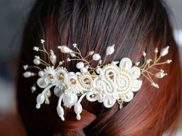 свадебные украшения для волос