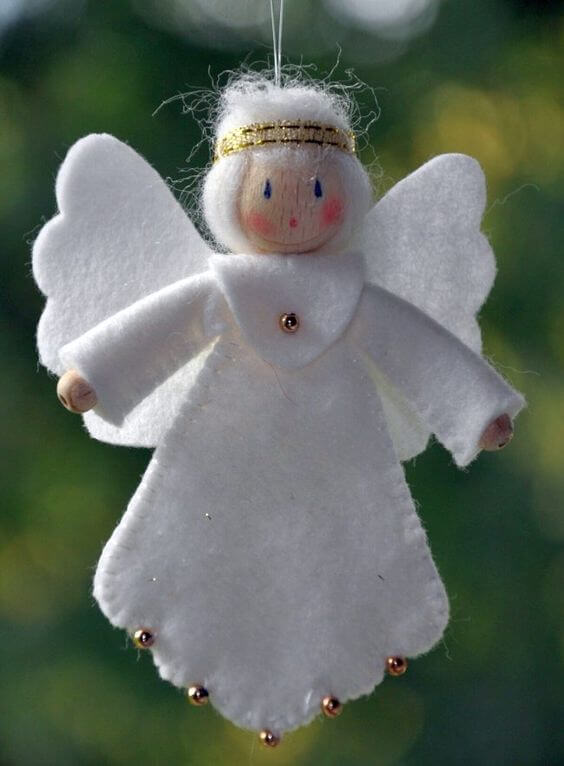 Рождественский ангел своими руками